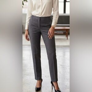 Investments Black and White Patterned Trousers